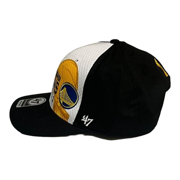 '47 Brand Golden State Warriors 2022 NBA Finals Champions Midfield Snapback Cap - Picture 2 of 7